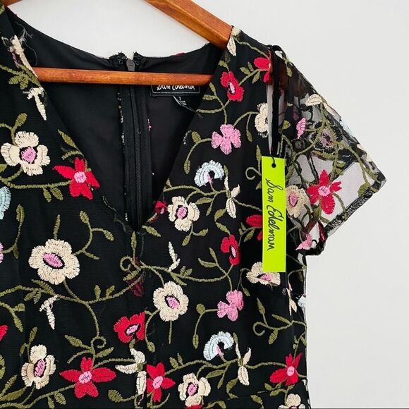 Sam Edelman | embroidered mesh midi dress - Picture 4 of 4